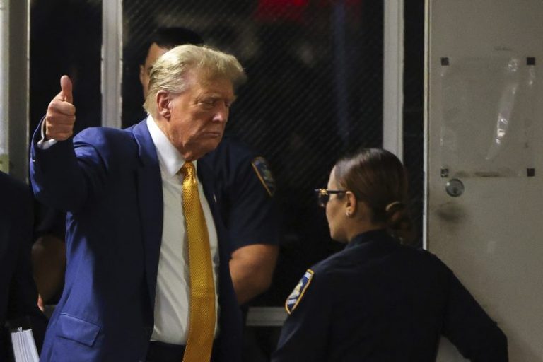 Trump’s Defense Claims He Was a Target of Shakedown, Not a Hush Money Schemer