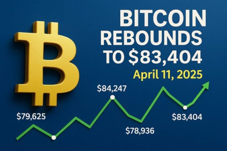 Bitcoin Rebounds to $83,404 Amid Renewed Investor Confidence