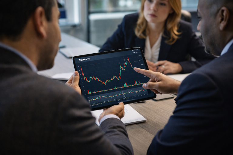 Why is BBAI stock tanking to $3.91 on huge volume?